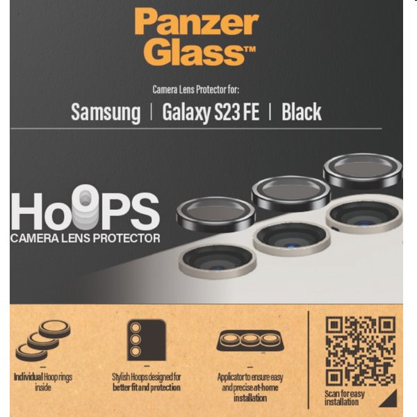 PanzerGlass védőtok a fényképezőgép lencséjére Hoops  Samsung Galaxy S23 FE számára